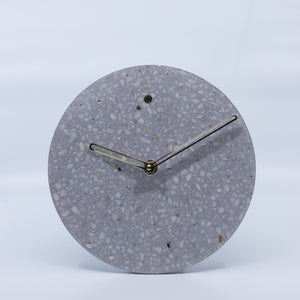 Terrazzo Clock