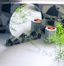 terrazzo concrete mirror