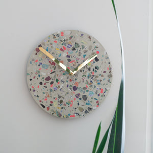 Terrazzo Clock